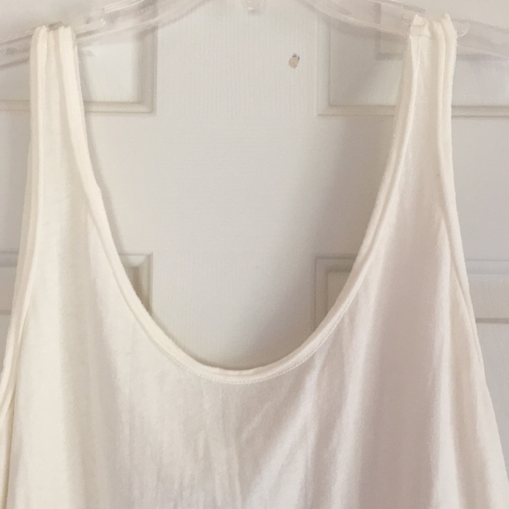 NWT Free People Sydney Tank Bodysuit White ivory - Picture 8 of 12